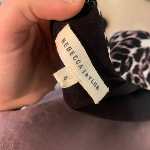 Rebecca Taylor leopard print dress - Picture 3 of 3